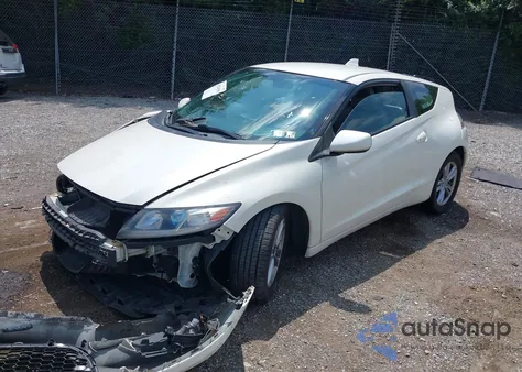 2011 Honda Cr-Z Ex из США, поврежденный, VIN JHMZF1C65BS006880